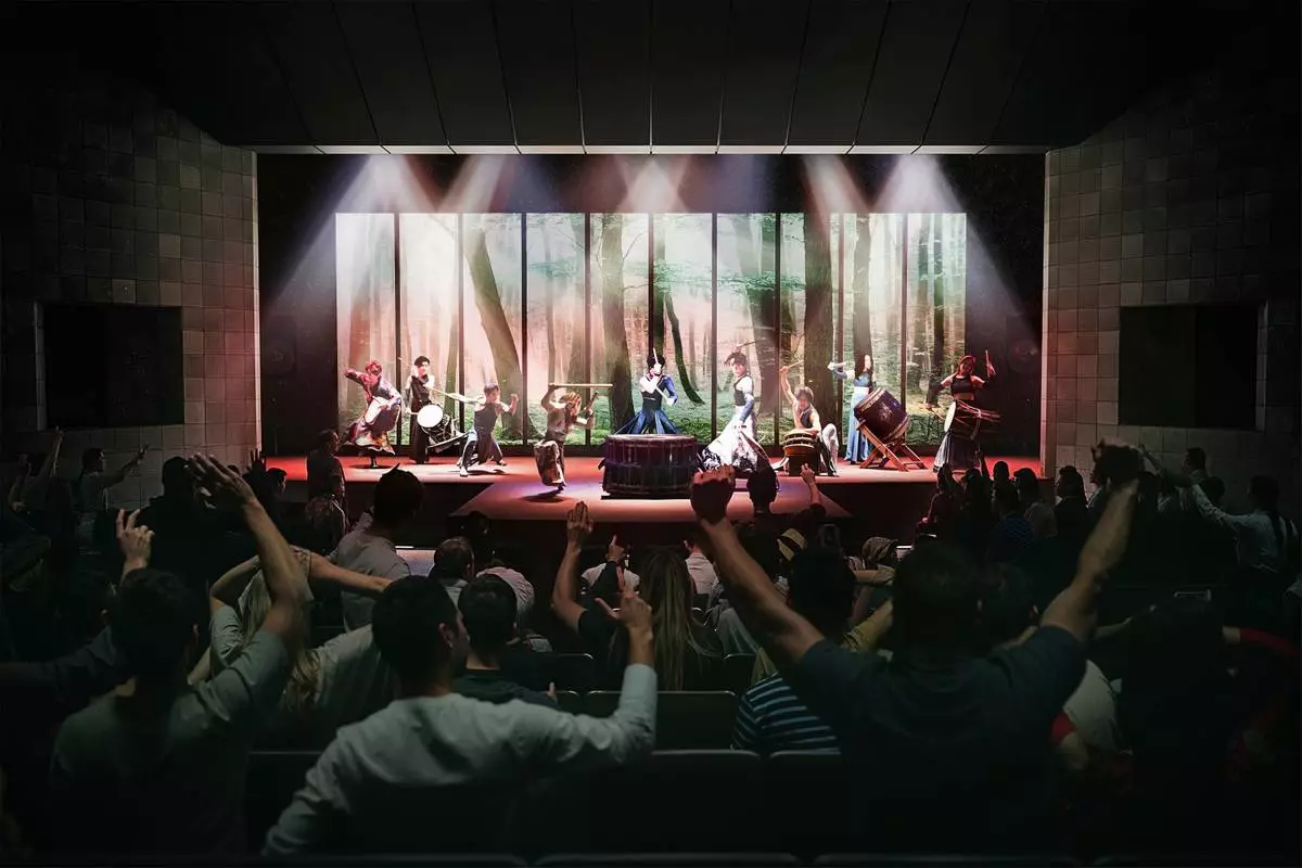 Illustrative image of the hall