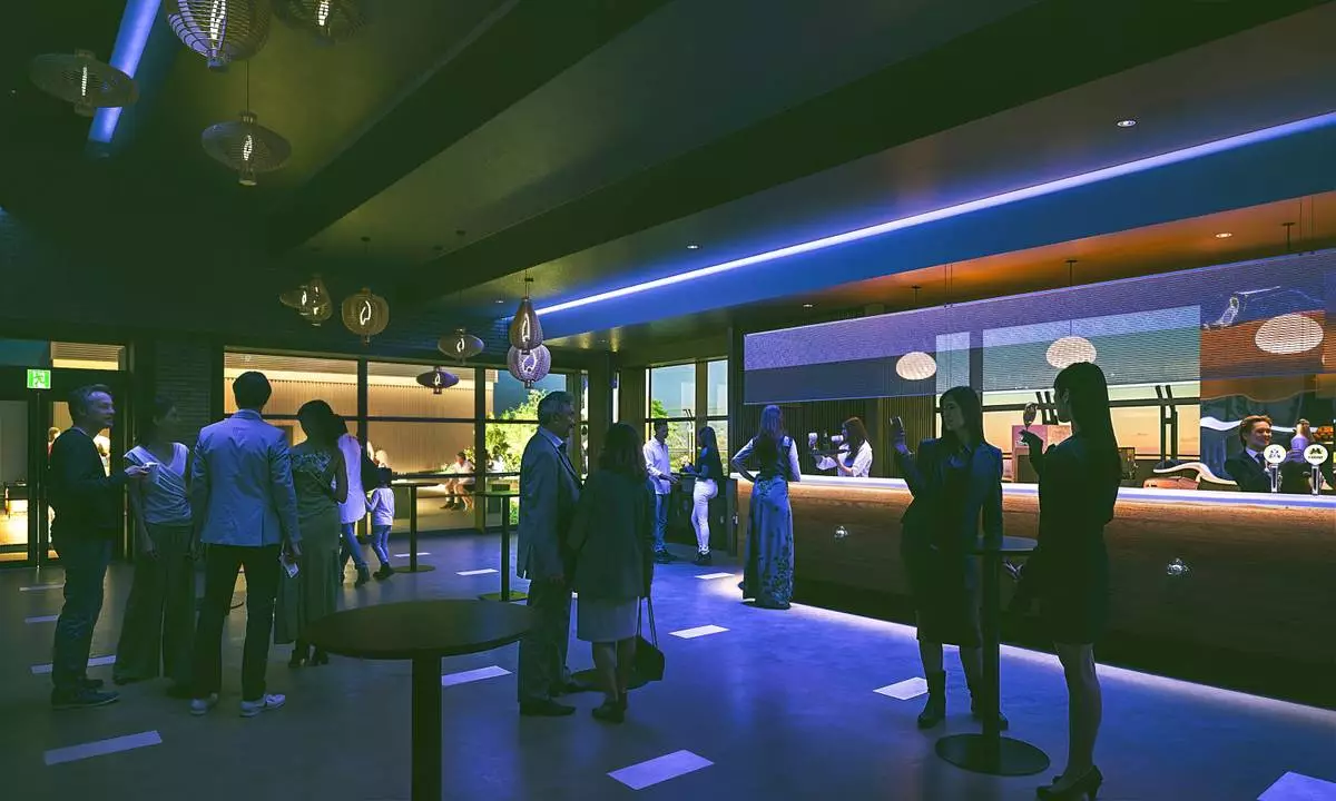 Illustrative image of the lounge