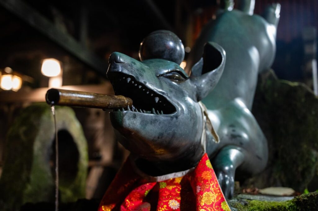 Fushimi Inari after dark. (Dec 2025)