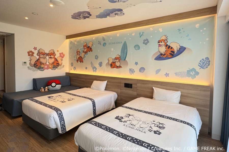 Watermark Hotel Okinawa Kume Island Offers Collaboration Room with Okinawa Support Pokémon Growlithe Watermark Hotel Okinawa Kume Island Offers Collaboration Room with Okinawa Support Pokémon Growlithe