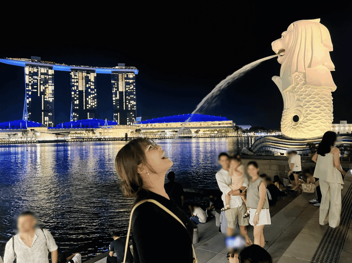 Suzushiro Sayumi in Singapore✨🌃