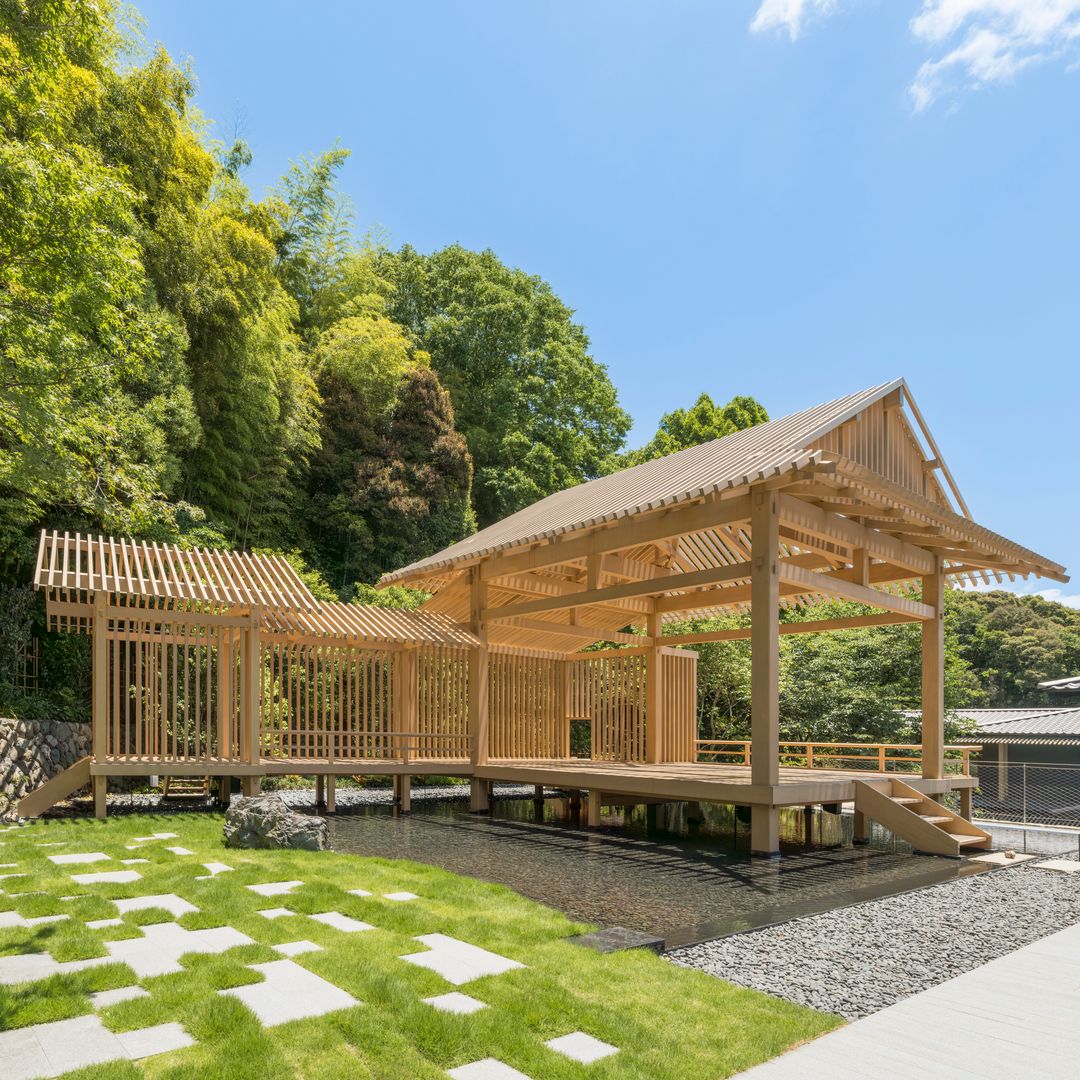 Banyan Tree hotel Kyoto, Japan bamboo pavilion