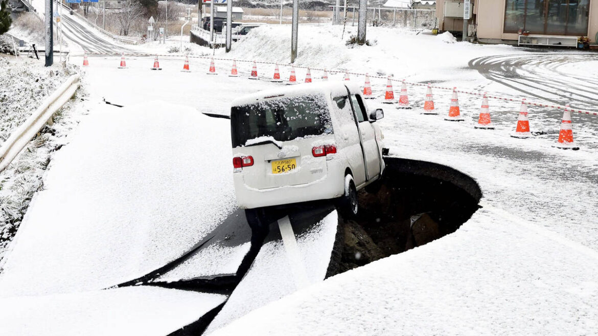 Japan hit by another earthquake as authorities warn of possible 'megaquake'