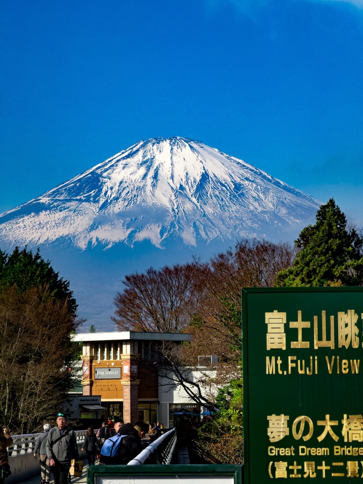 Mt. Fuji on a clear day
