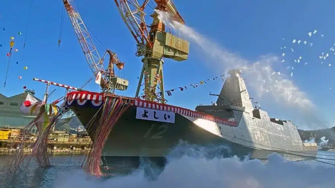 Japan is preparing a new frigate model to compete with China and Russia