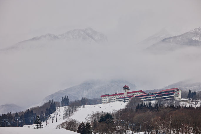 Akakura Kanko Hotel in Myoko City, Niigata Prefecture. It's Japan's oldest ski resort. Niigata Prefecture, Akakura Kanko hotel, ski resorts in japan, ski destinations
