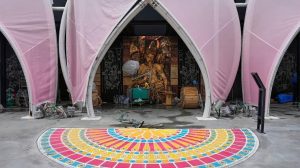 Indian Pavilion at the World's Fair in Osaka. Photo: Author provided.