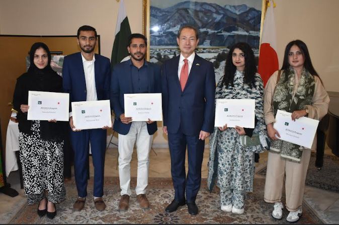 Five Pakistani students set for Japan visit under JENESYS youth exchange programme Five Pakistani students set for Japan visit under JENESYS youth exchange programme