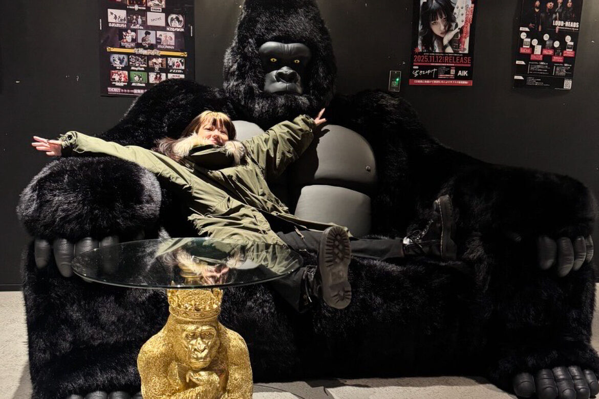 GORILLA HALL OSAKA’s gorilla sofa finally arrives, bringing viral saga to a close