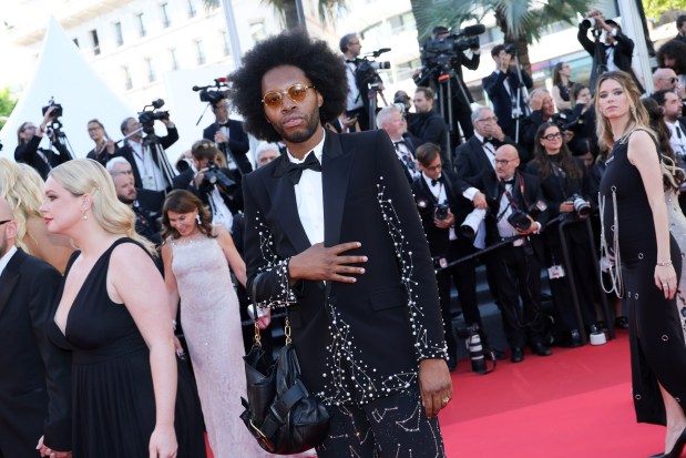 Jeremy O. Harris is pictured at the Cannes Film Festival in May. 