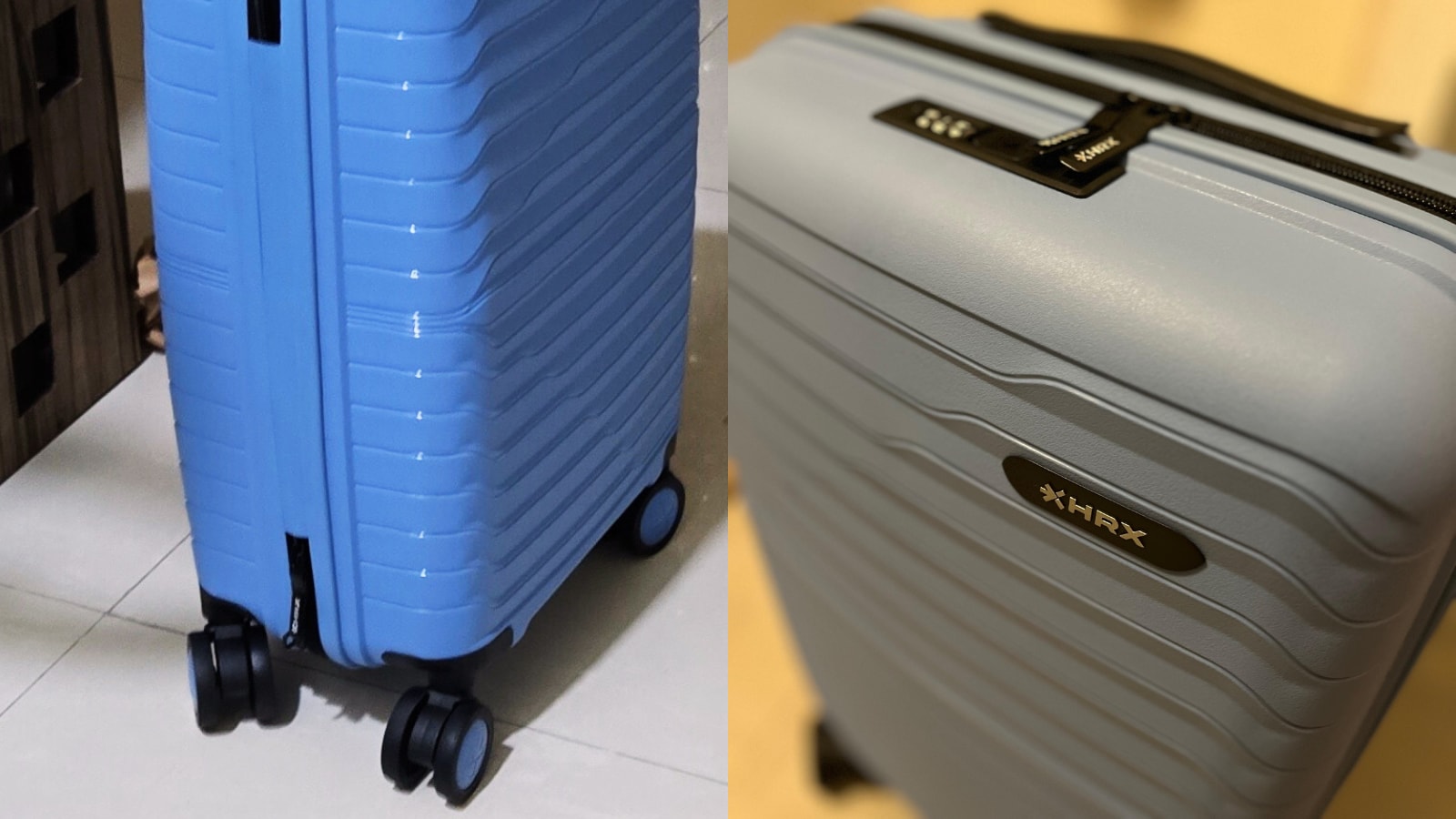 The HRX Kyoto Cabin Suitcase comes in nice colours that will accent your airport looks!(Hindustan Times)