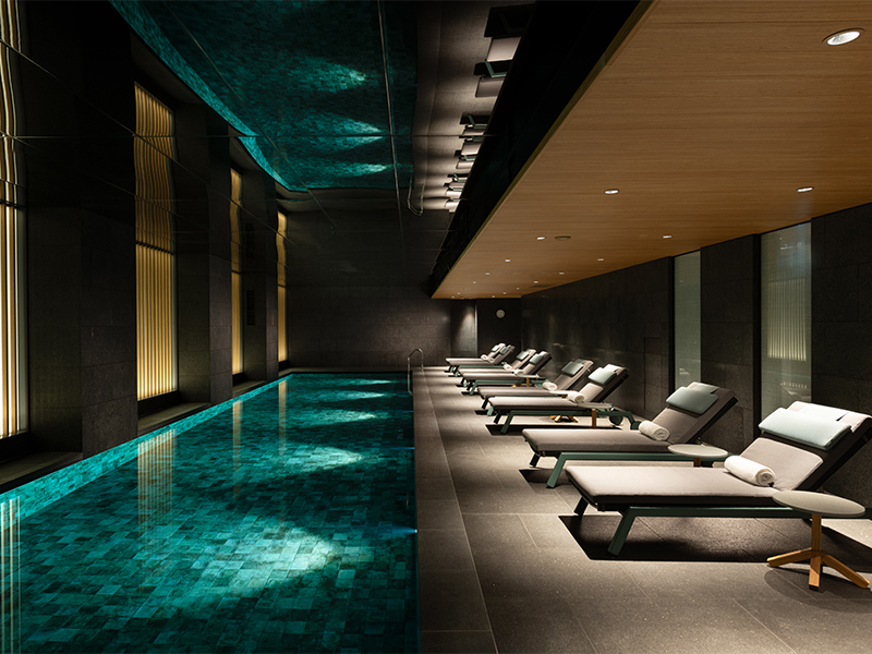 indoor swimming pool - Hilton Kyoto city