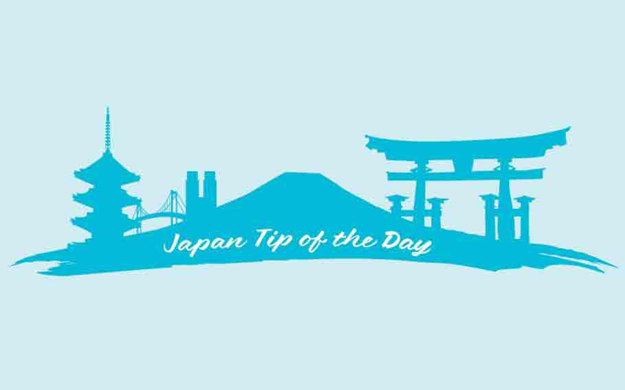 Japan Tip of the Day illustration