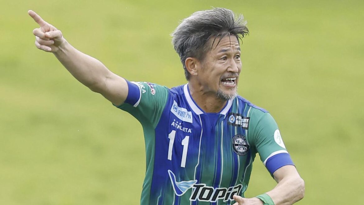 Age is just a number: 58-year-old ‘King Kazu’ of Japan to continue playing football