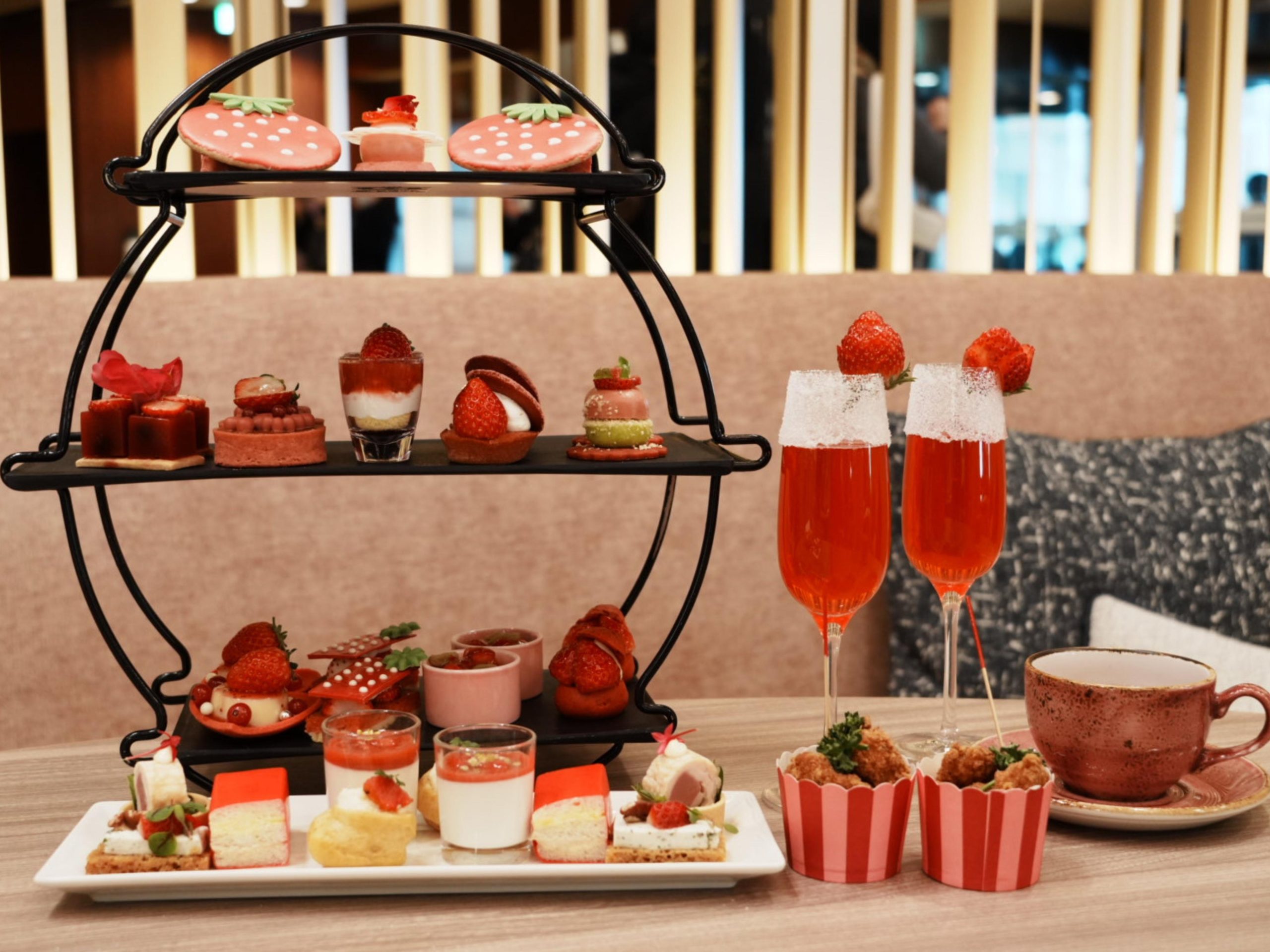 Strawberry Afternoon Tea