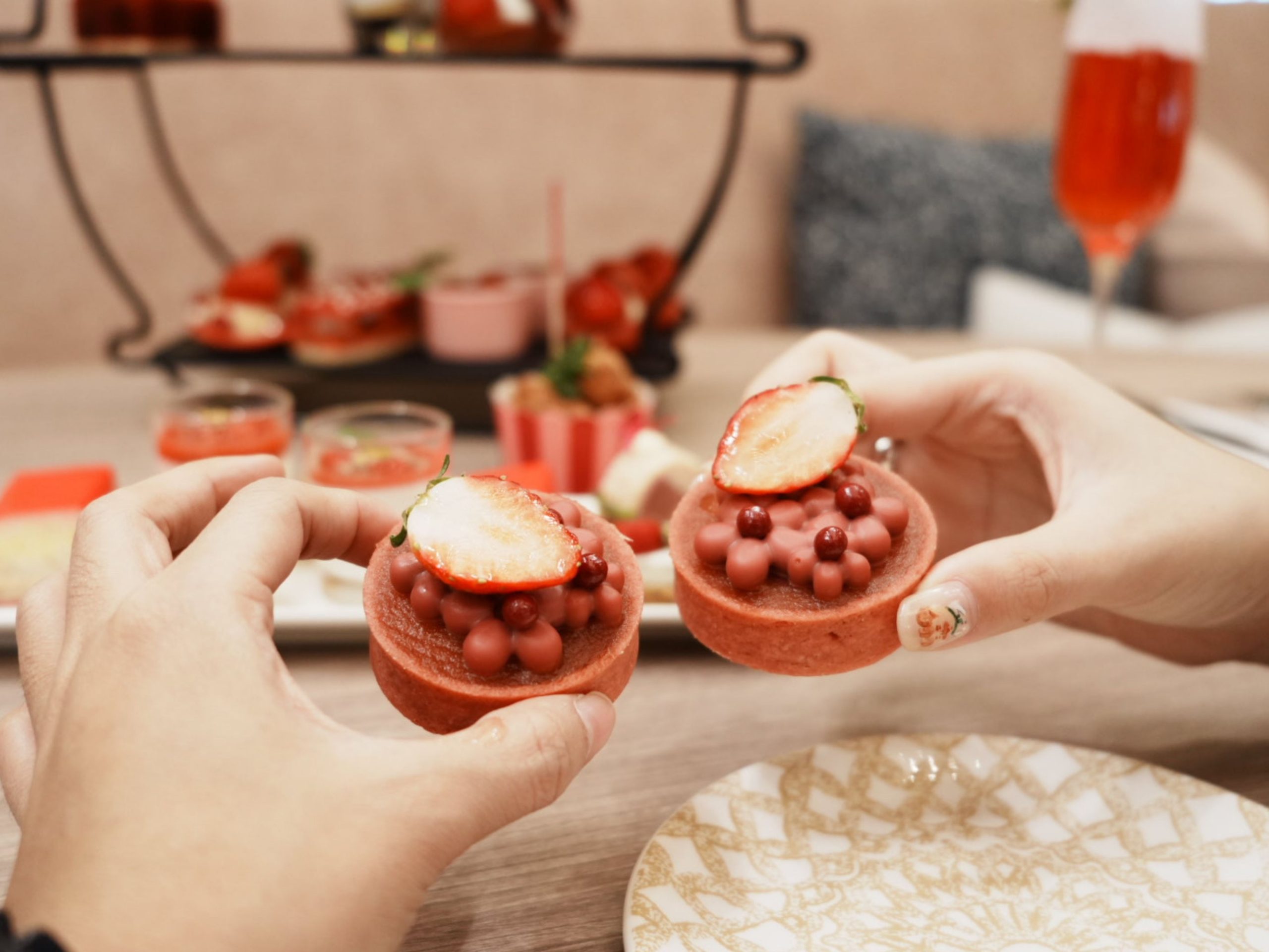 Strawberry & Apple Tart