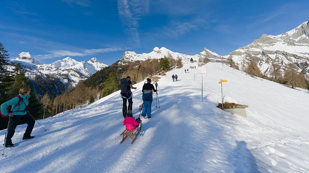 Swiss Alps is the place to put your skiing and snowboarding skills to good use