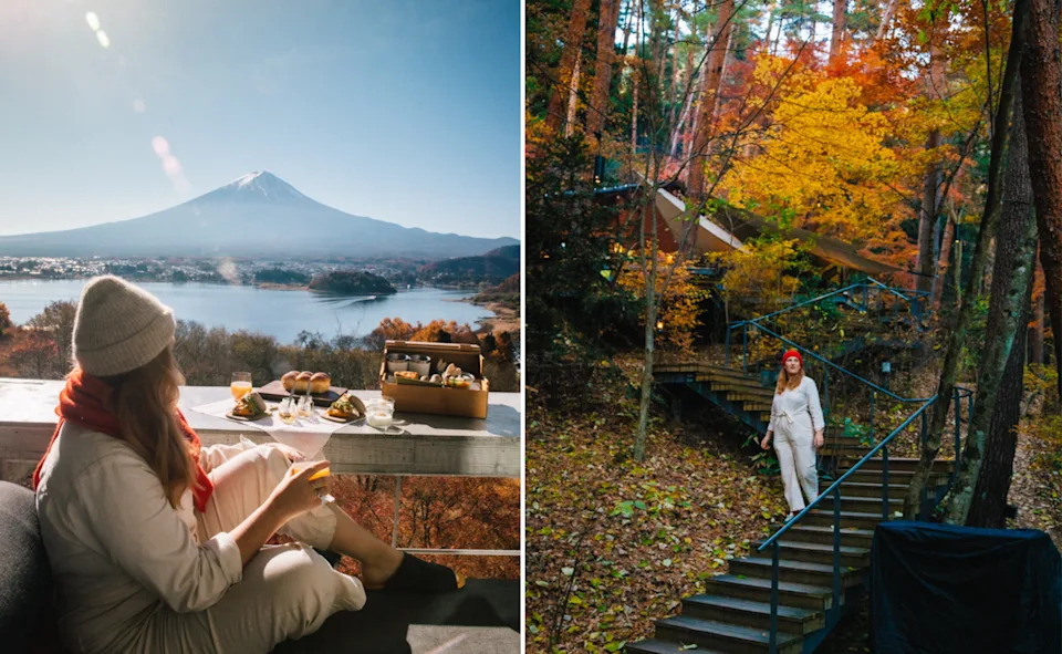 Hoshinoya Fuji in autumn