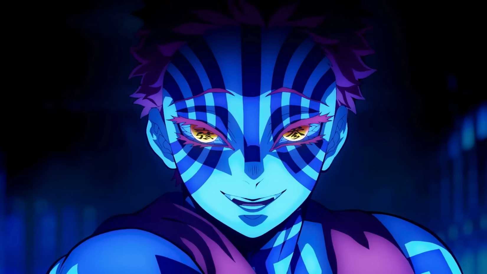 Akaza as seen in Demon Slayer Infinity Castle