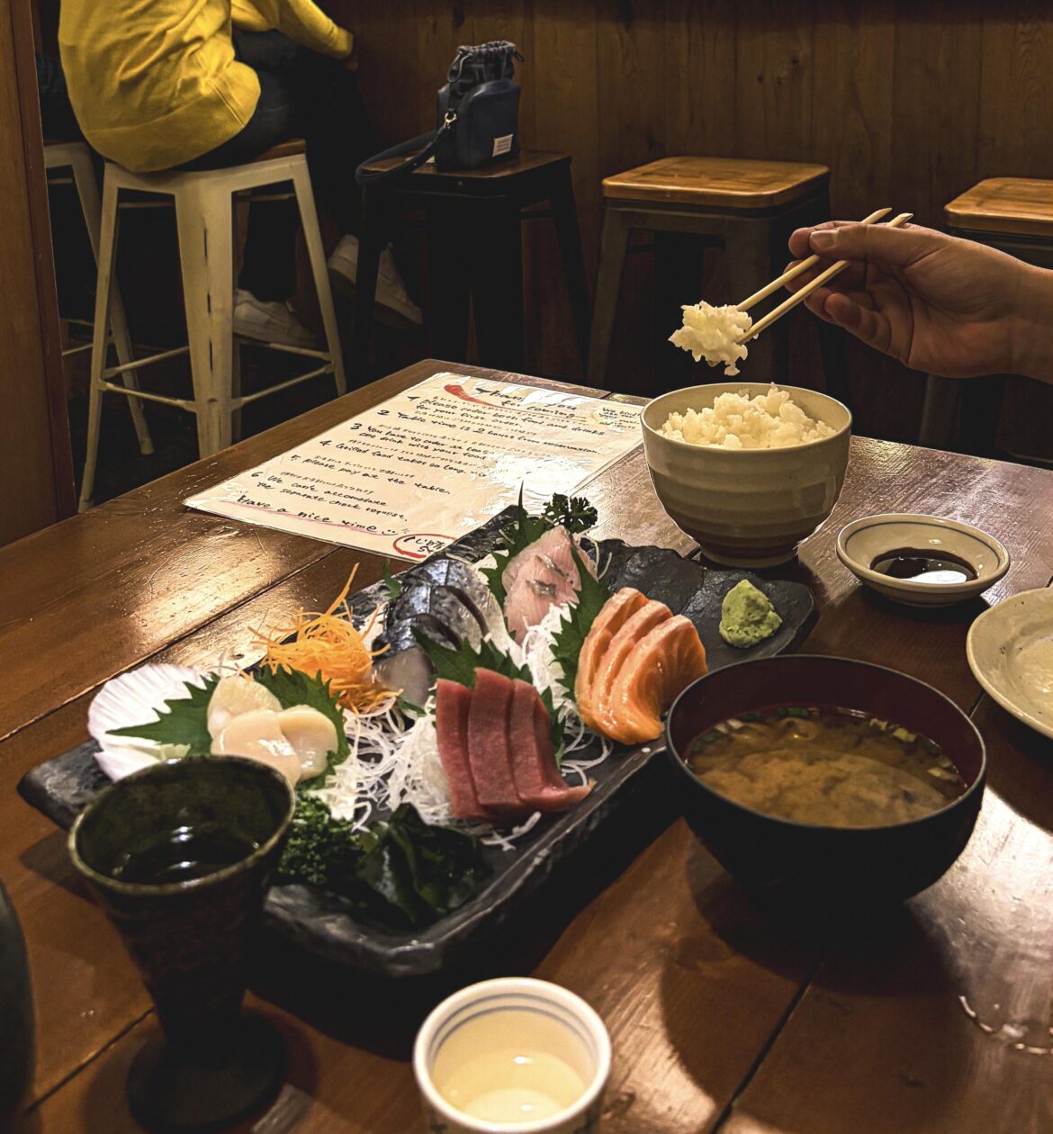 The best sashimi I’ve had (Niseko, Hokkaido)