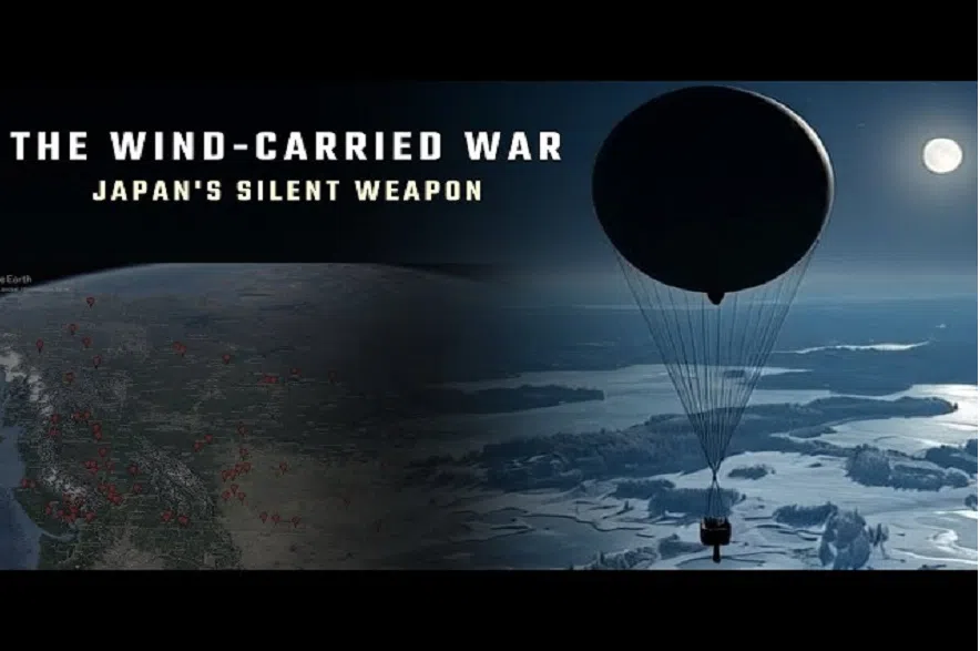Documentary shines light on wartime Japanese attack balloons that landed in Canada Screengrab from YouTube documentary.