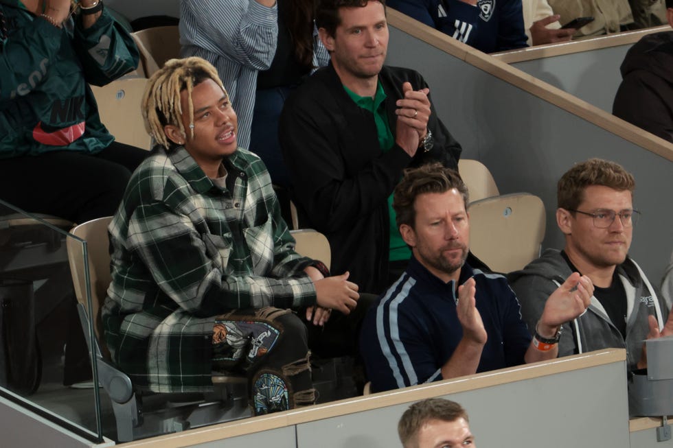 celebrities at the 2024 french open day four