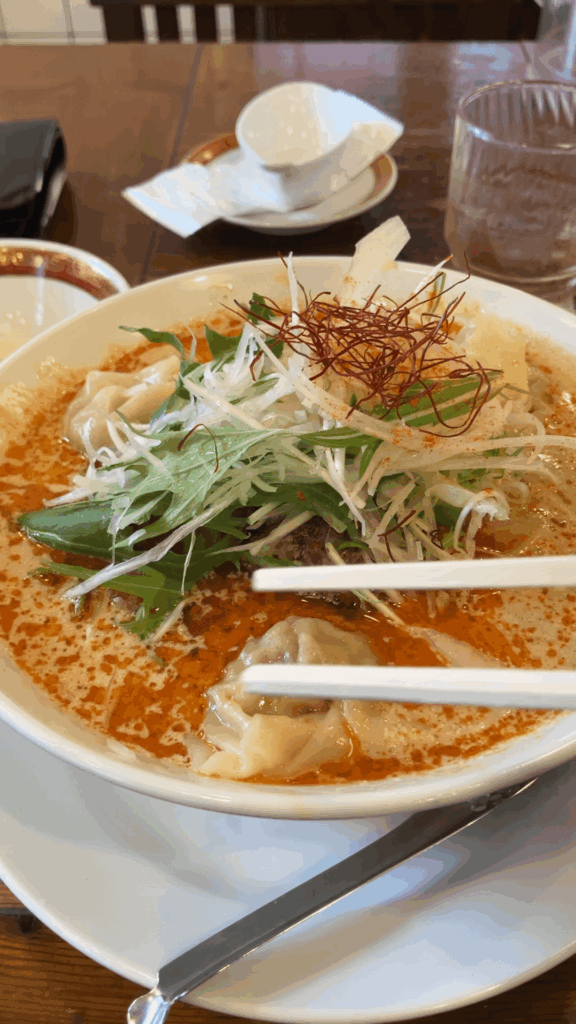 Tantan Wantanmen at Kosyu Ichiba