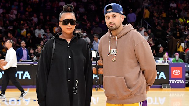 Naomi Osaka and Nick Kyrgios are close friends off-court.