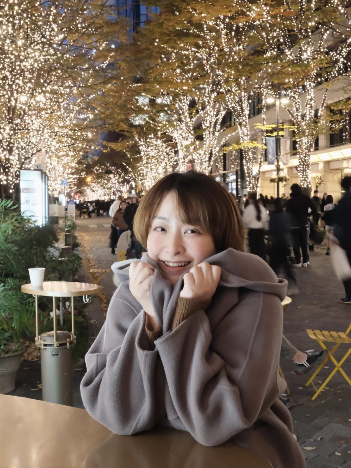 Ueda Kana: Marunouchi was sparkling✨