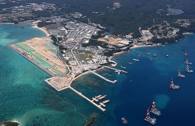 EDITORIAL: It’s not too late to stop Futenma relocation work and talk it over Photo/Illutration
