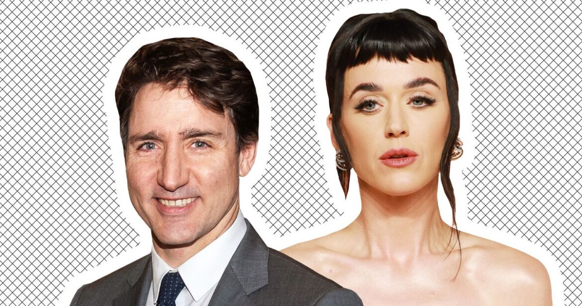 Katy Perry and Justin Trudeau Went to a Sumo Show in Tokyo