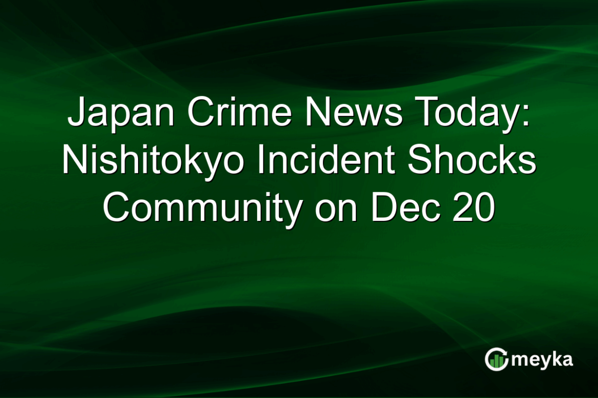 Japan Crime News Today: Nishitokyo Incident Shocks Community on Dec 20