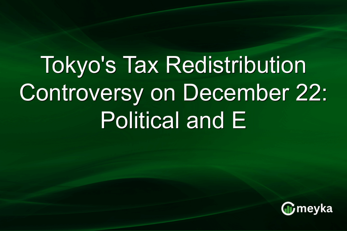 Tokyo's Tax Redistribution Controversy on December 22: Political and E