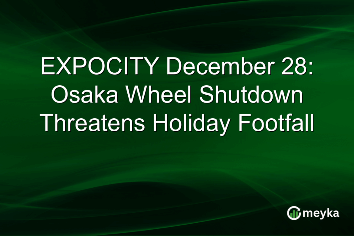 EXPOCITY December 28: Osaka Wheel Shutdown Threatens Holiday Footfall EXPOCITY December 28: Osaka Wheel Shutdown Threatens Holiday Footfall