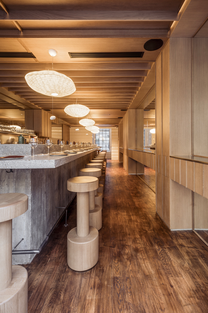 The restaurant Doki Doki Marbeuf in Paris