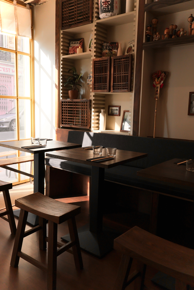 The Japanese restaurant Honō in Paris