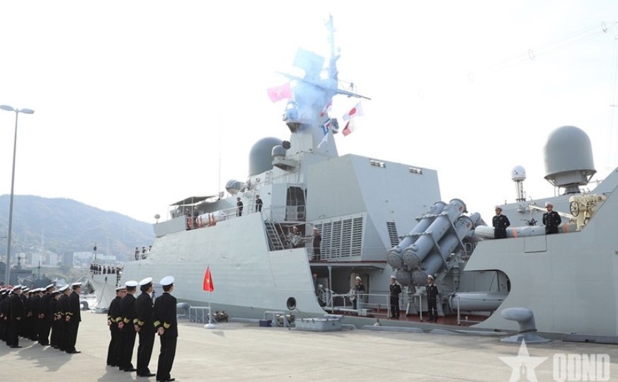 vietnamese frigate concludes successful visit to japan picture 1 vietnamese frigate concludes successful visit to japan picture 1