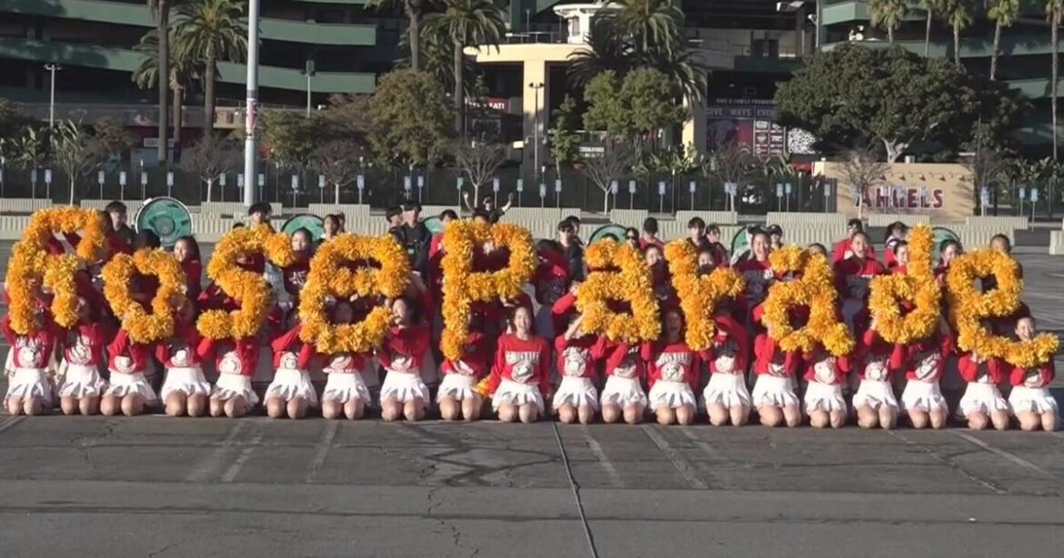Cheer team from Osaka Japan to perform at New Year’s Day Rose Parade Cheer team from Osaka Japan to perform at New Year's Day Rose Parade
