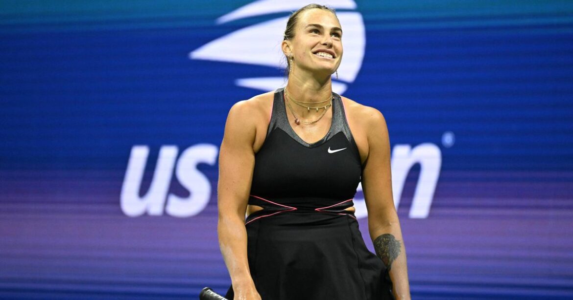 the hilarious moment when a fan challenged Sabalenka on court in The Garden Cup exhibition Tennisuptodate.com