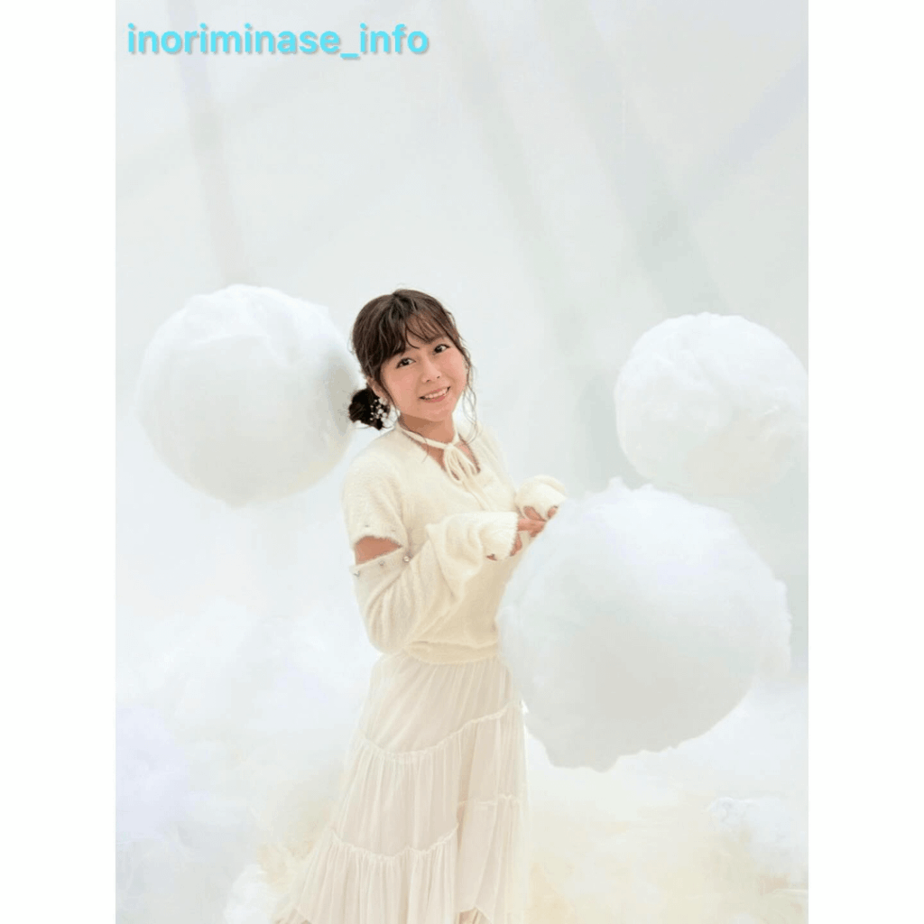 Minase Inori from Her January Seiyuu Grand Prix Shoot☁🤍💭