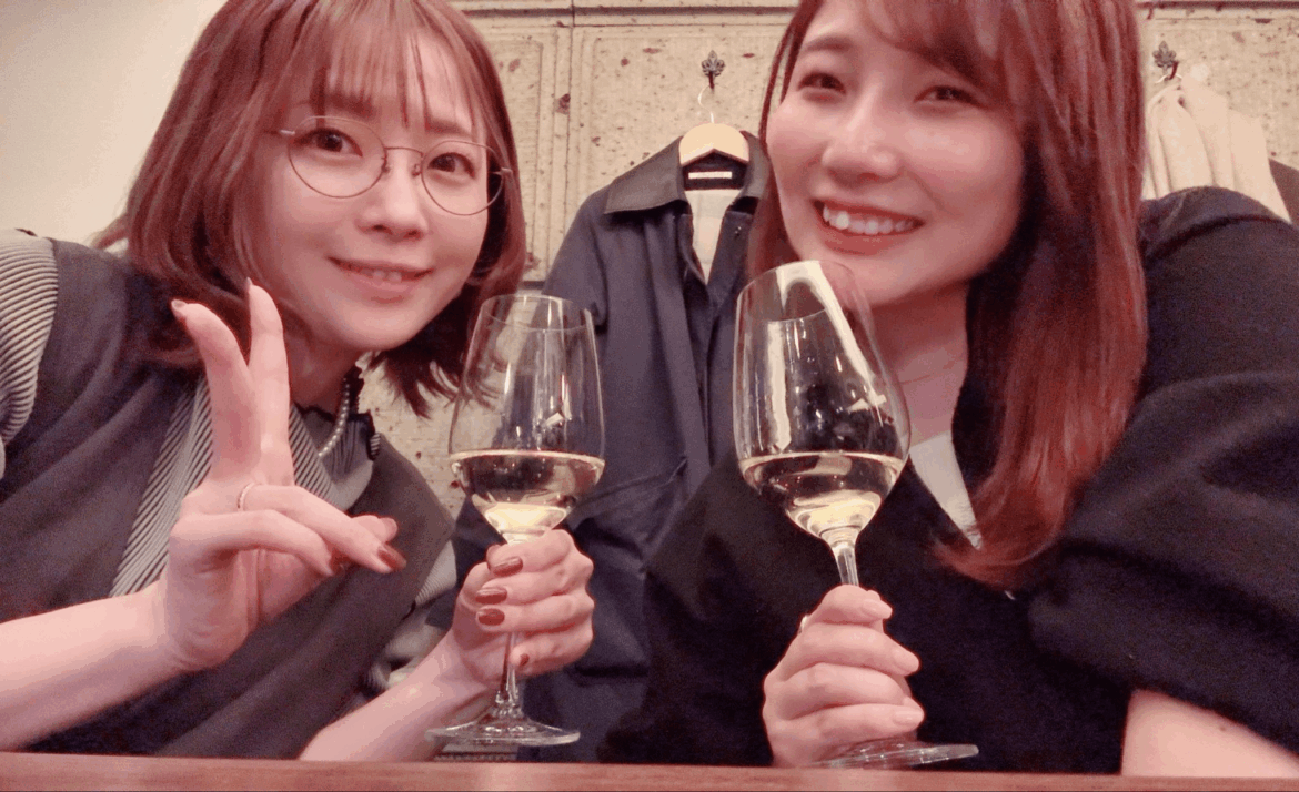 Year-end Party with Uchiyama Yumi and Miyamoto Yume😋✨