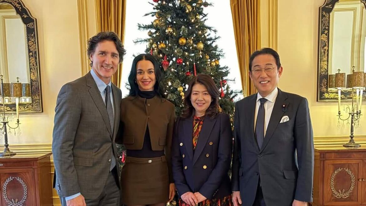 Singer Katy Perry accompanies Justin Trudeau for lunch with former Japanese PM Fumio Kishida in Japan – Firstpost