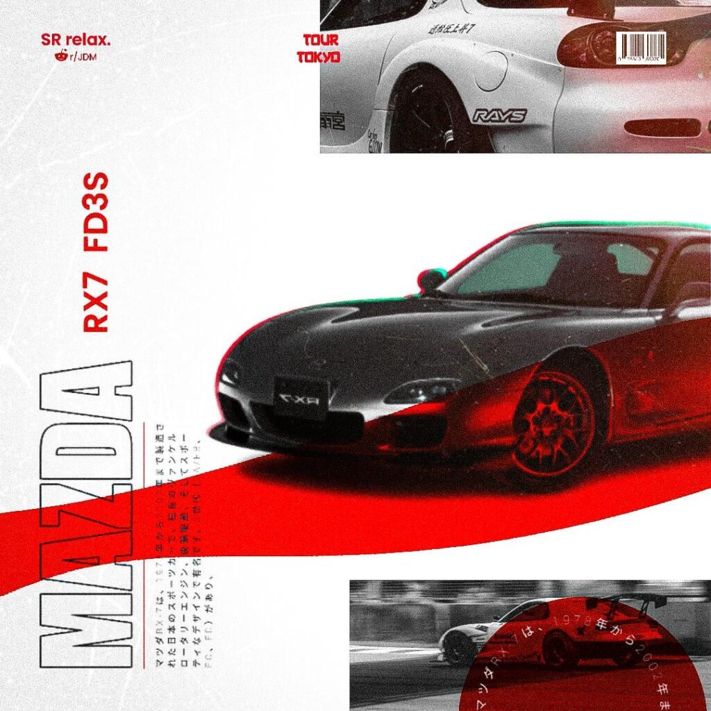 MAZDA - Artwork digital made by me