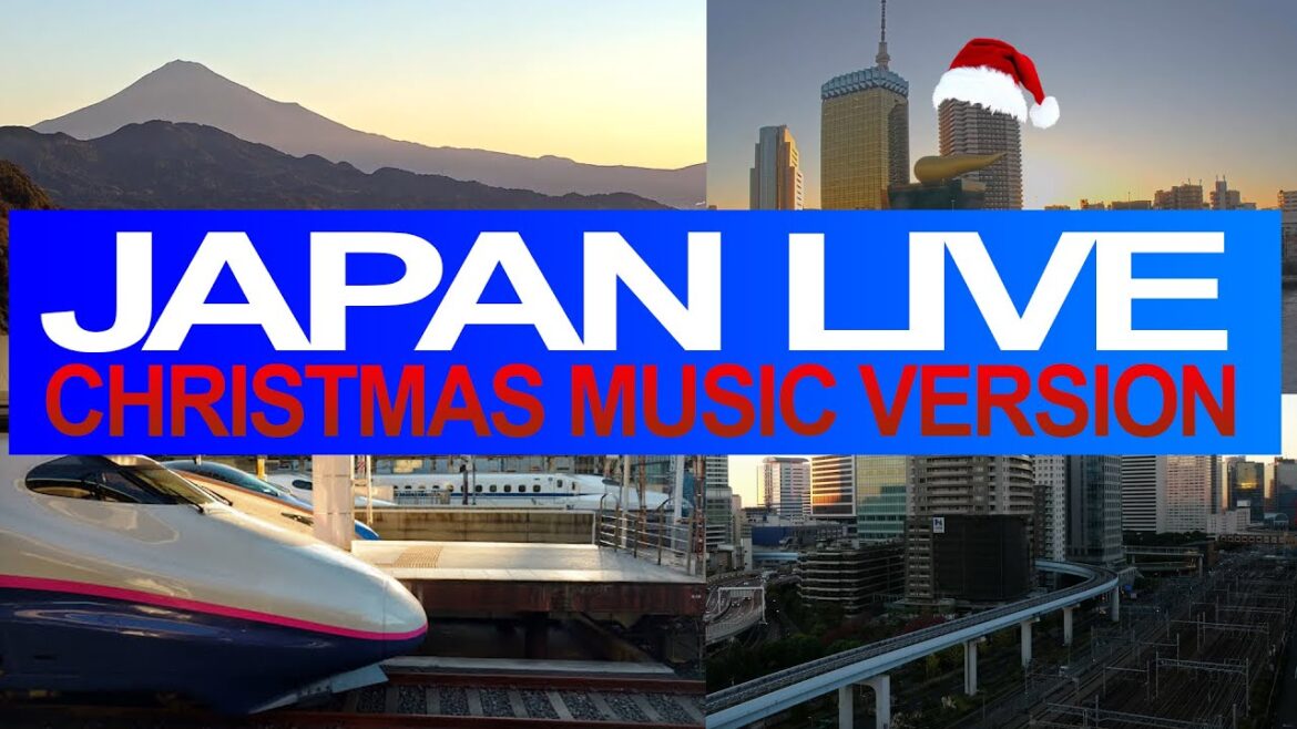 LIVE cameras around Japan! Let's armchair travel! | CHRISTMAS music