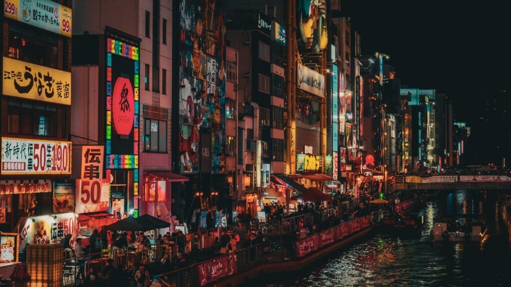 Night out at Dotonbori