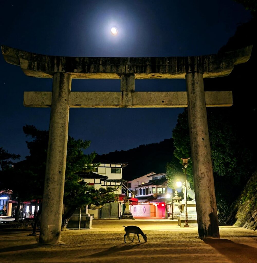 From Moonlight to the Sunlit Horizon: 24 hours on the Sacred Island of Itsukushima (Miyajima)
