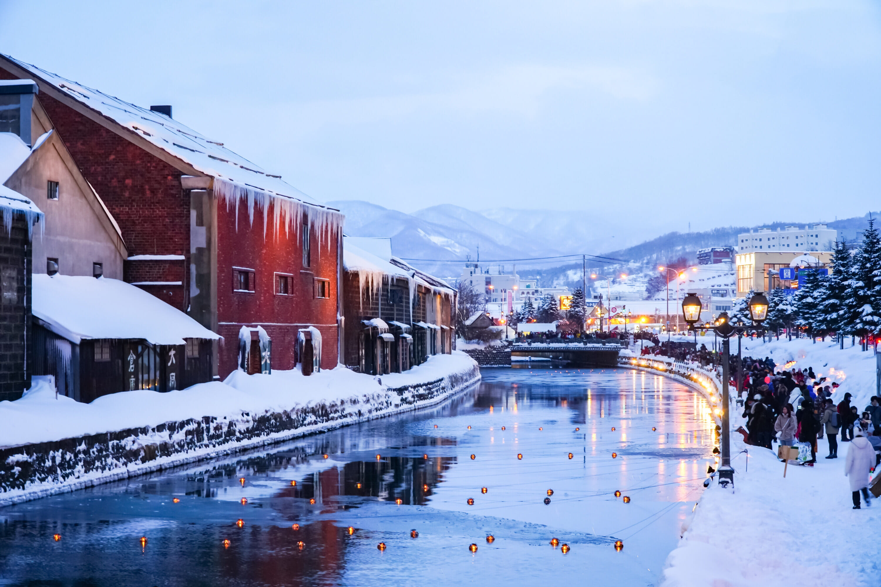 winter festivals japan otaru snow hokkaido