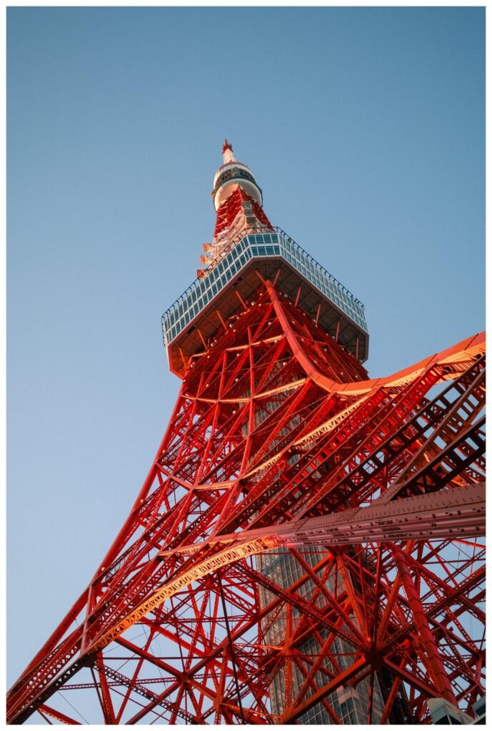 The many angles of Tokyo Tower