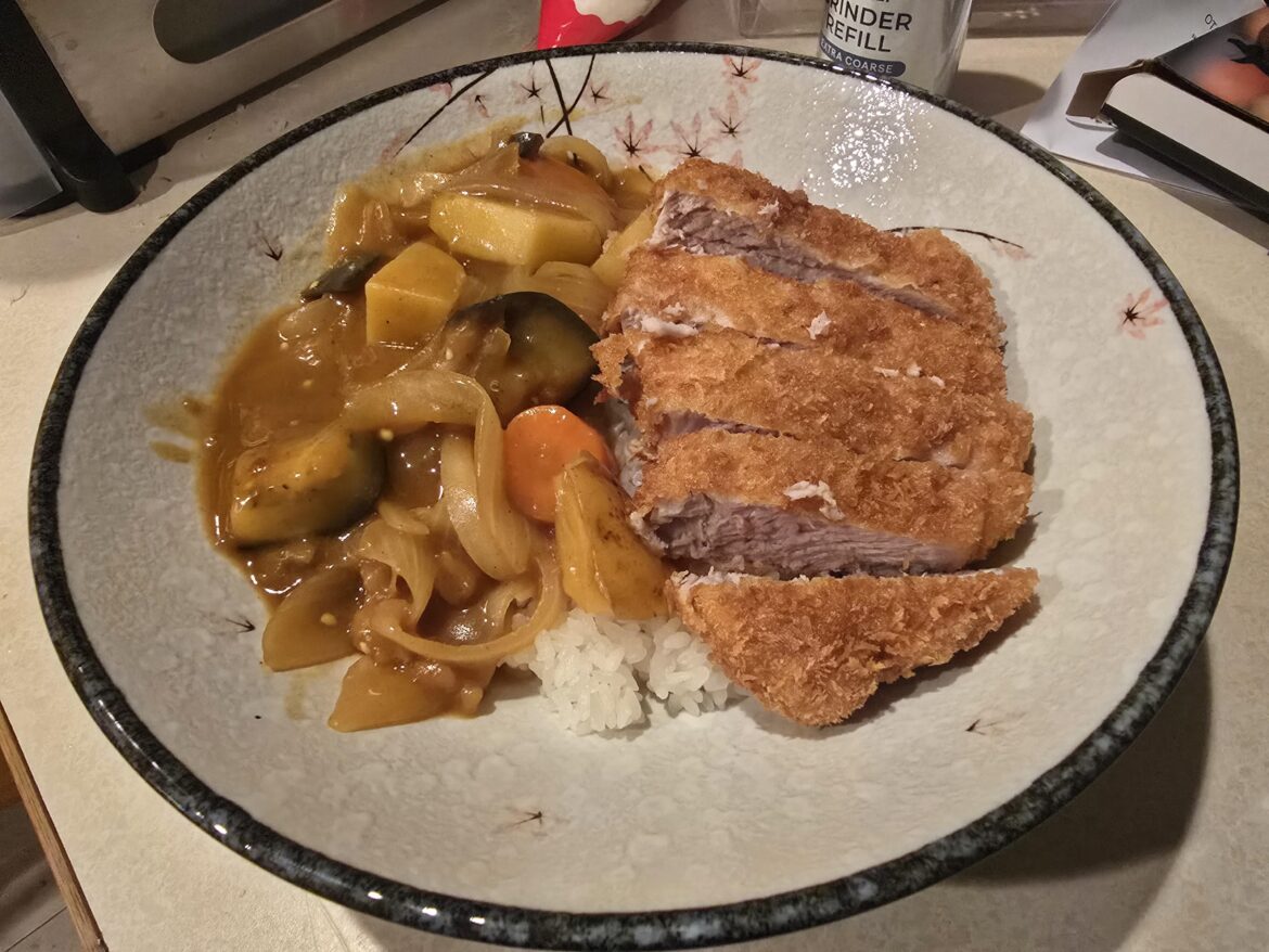 お疲れカツカレー