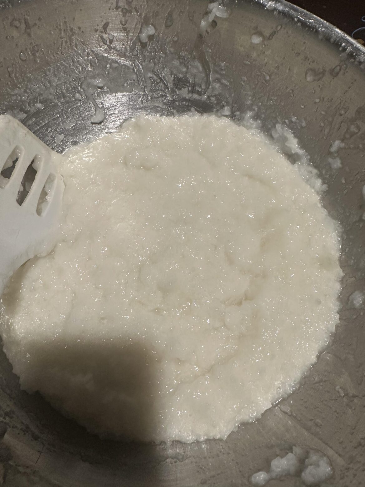 Was making mochi for the first time- I’m not sure what I did wrong